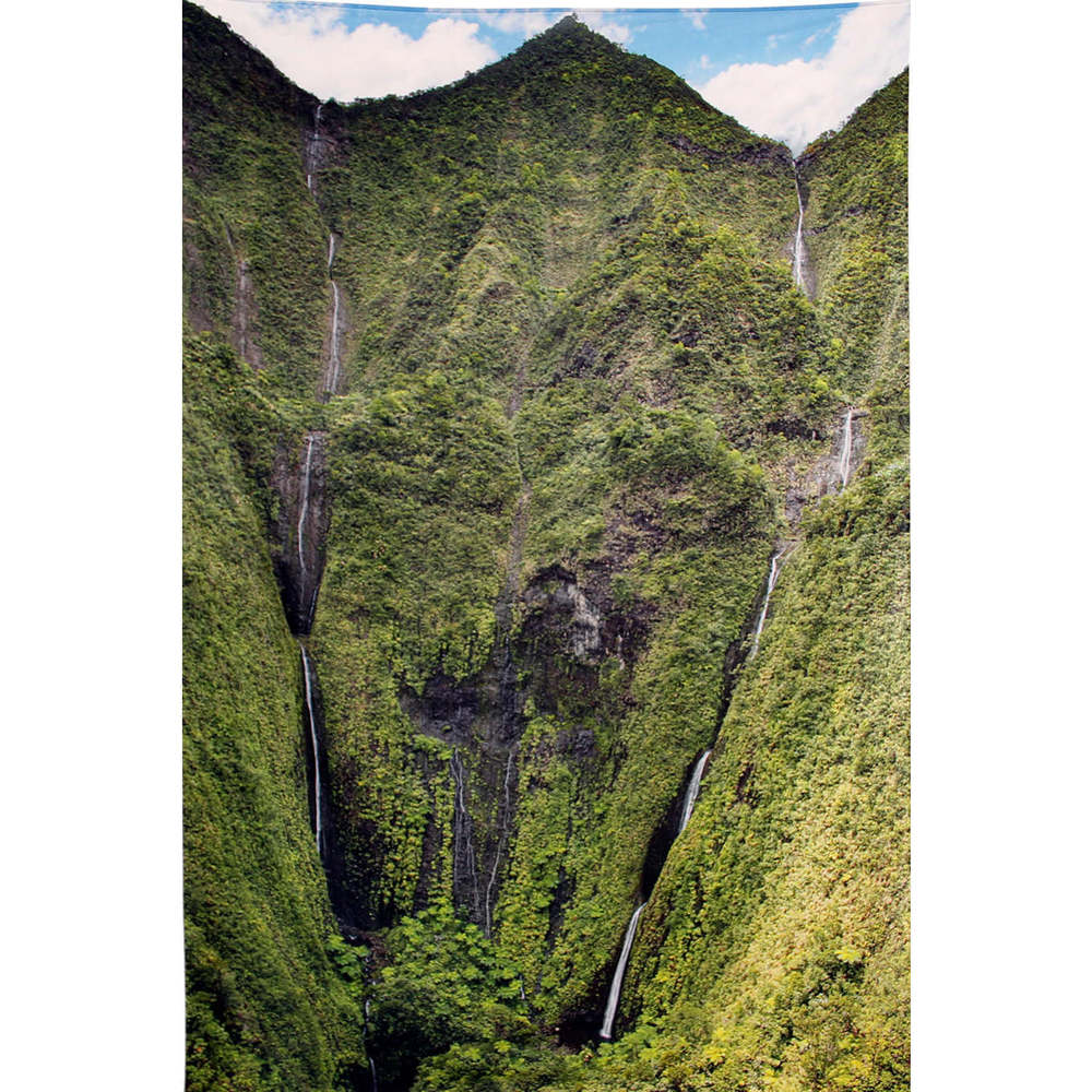 Jurassic Falls Heady Art Print Mini Tapestry 30x45" by Sunshine Joy